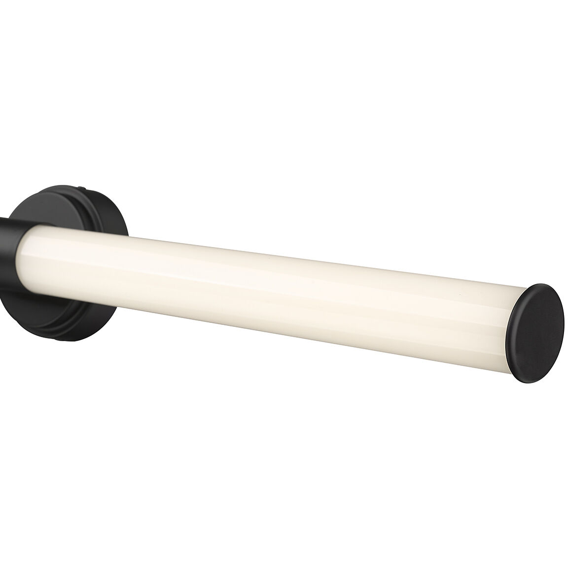 Trumann LED 36 inch Matte Black Bathroom Vanity Light Bar Wall Light